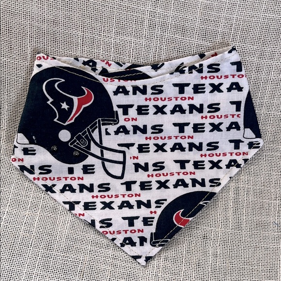 Other - Houston Texans Dog Bandana-Size S